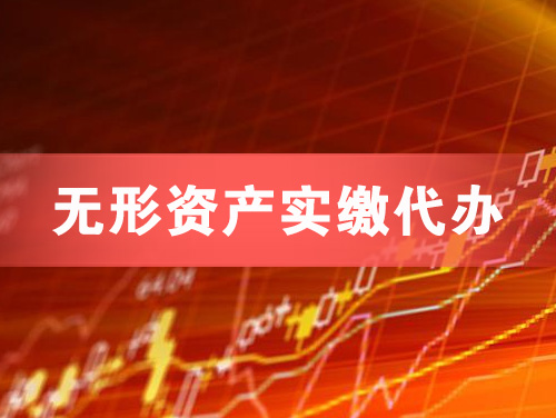 应城无形资产实缴资本代办