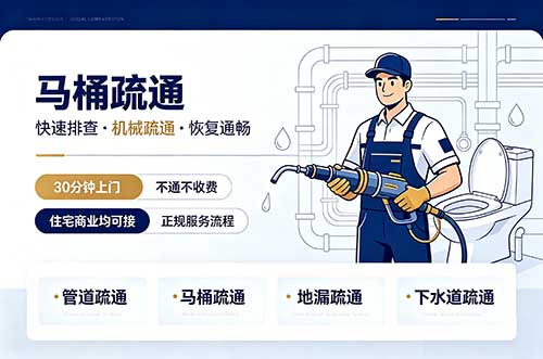 应城马桶疏通