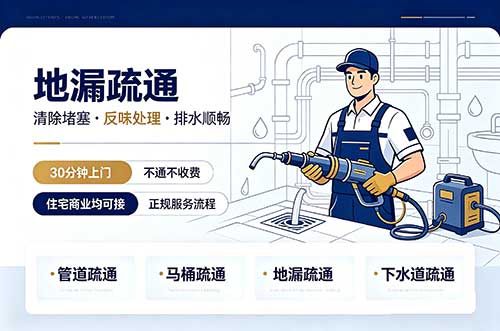 应城地漏疏通