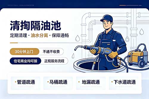 应城清掏隔油池